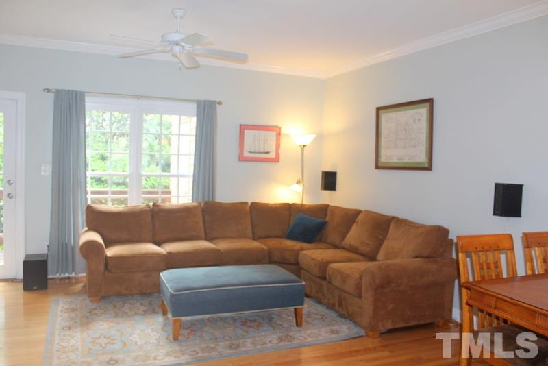 1322 Cameron View Court Raleigh, NC 27607 - Photo 6 of 22 a living room with furniture and a large window