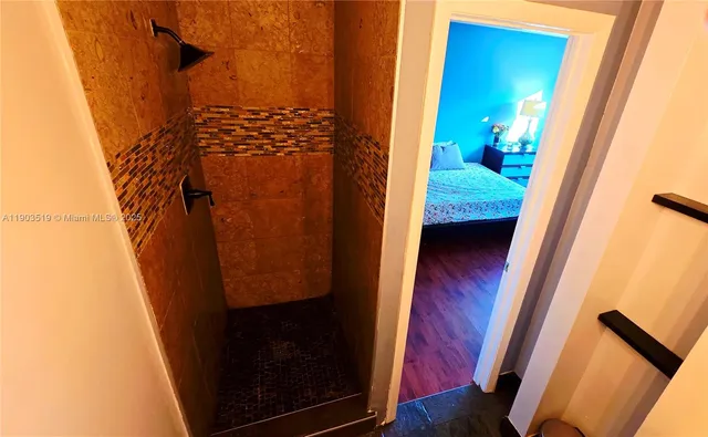 a view of walk in closet