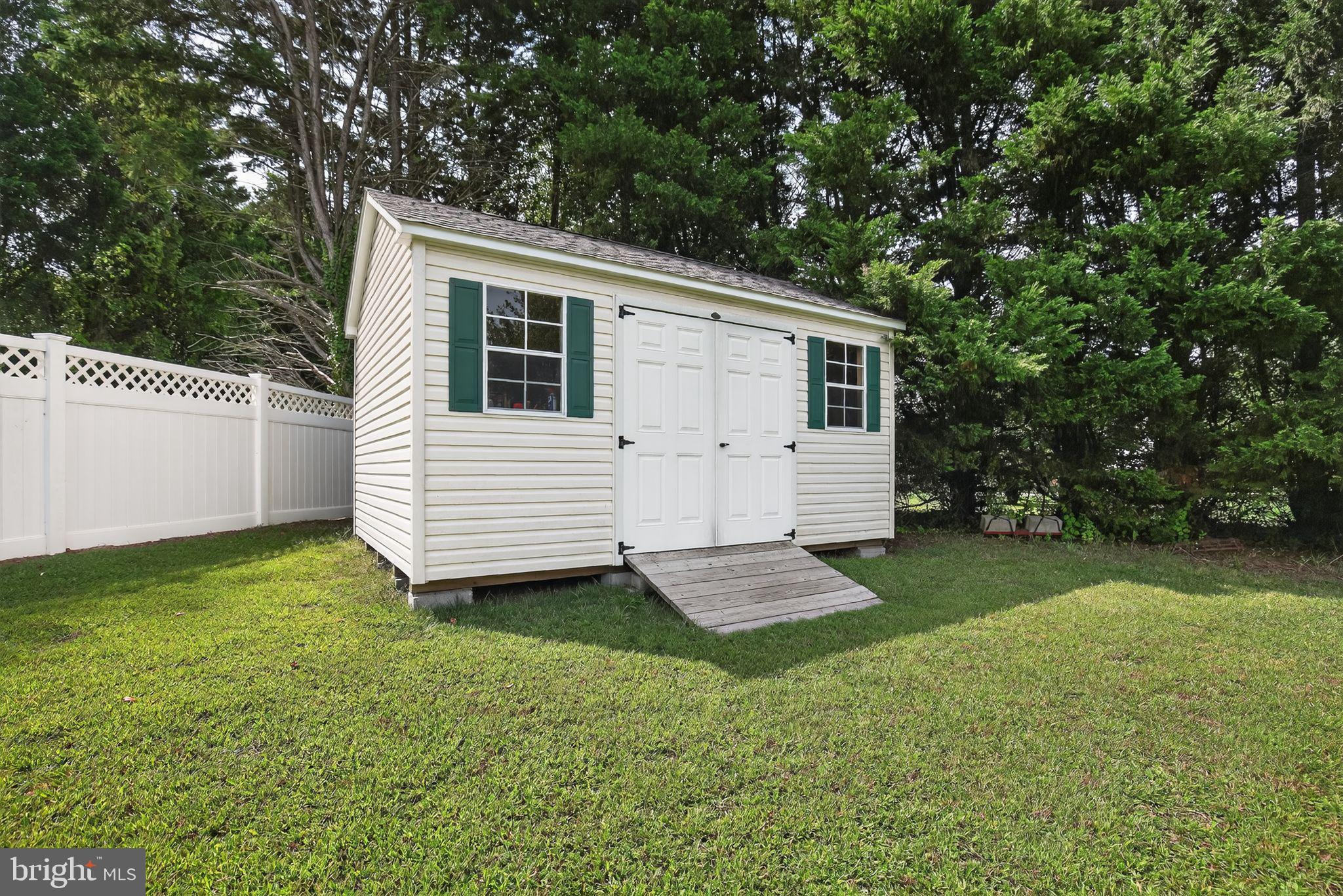 3100 Drawfield Lane Huntingtown, MD 20639 - Photo 27 of 37 Shed in Rear Yard