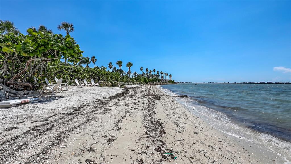 11 Sunset Drive, Unit 501 Sarasota, FL 34236 - Photo 49 of 63 a view of a beach with a yard