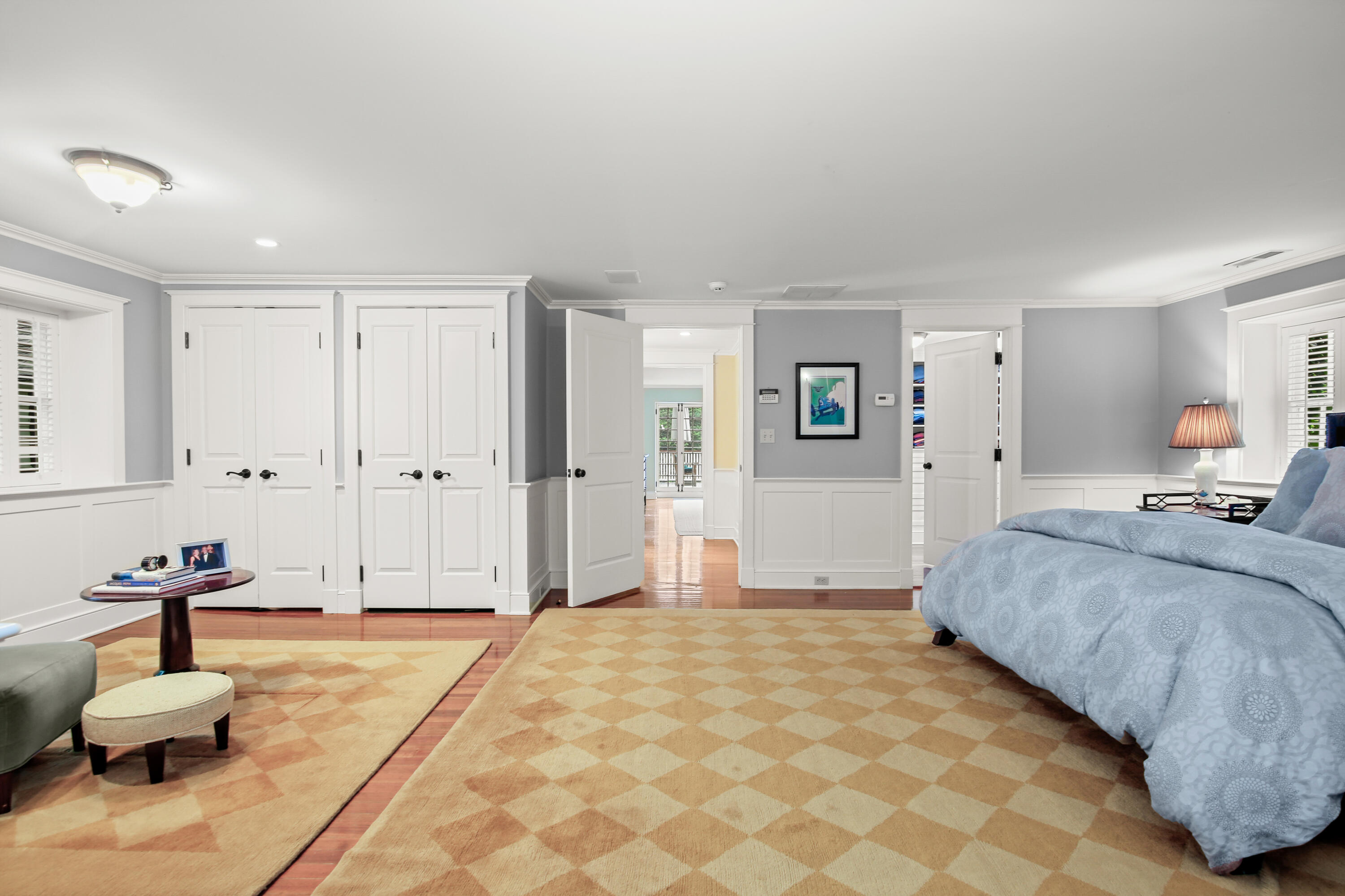 114 Ferris Hill Road New Canaan, CT 06840 - Photo 37 of 58 a bedroom with a bed and a couch