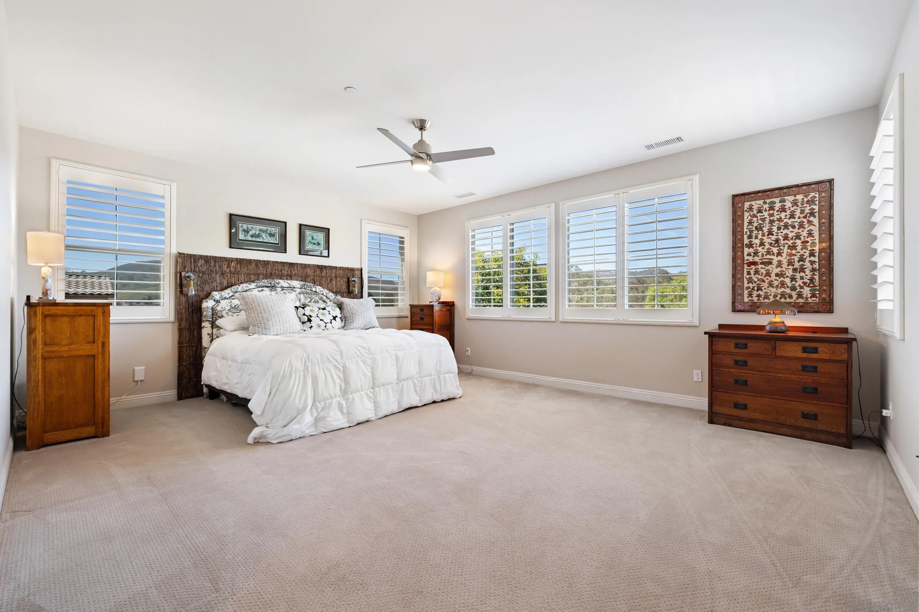 17848 Ralphs Ranch Road San Diego, CA 92127 - Photo 17 of 37 Primary suite with beautiful mountain views