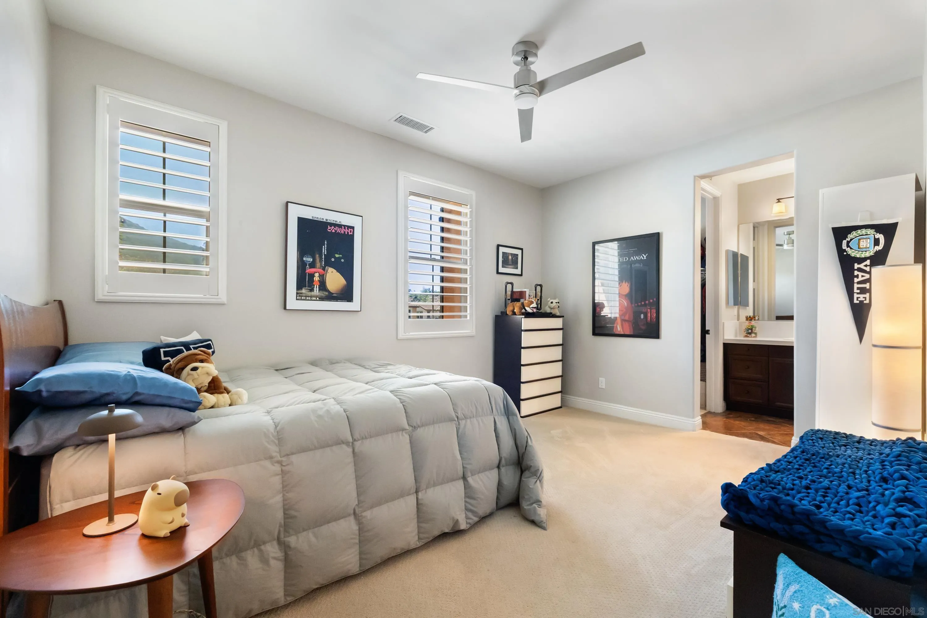 17848 Ralphs Ranch Road San Diego, CA 92127 - Photo 32 of 37 2nd bedroom that shares the jack and jill bath