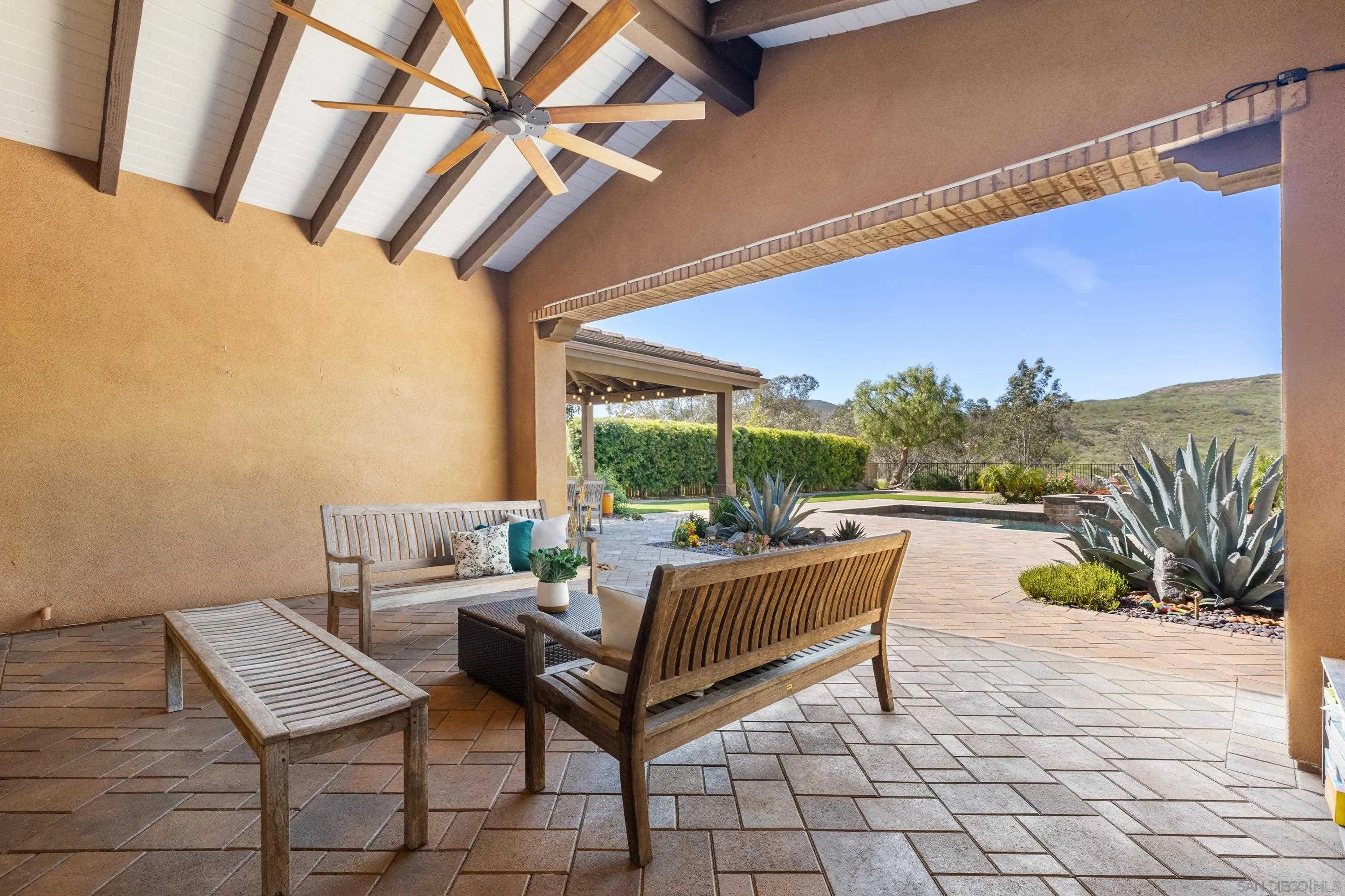 17848 Ralphs Ranch Road San Diego, CA 92127 - Photo 34 of 37 Covered patio off the dining area