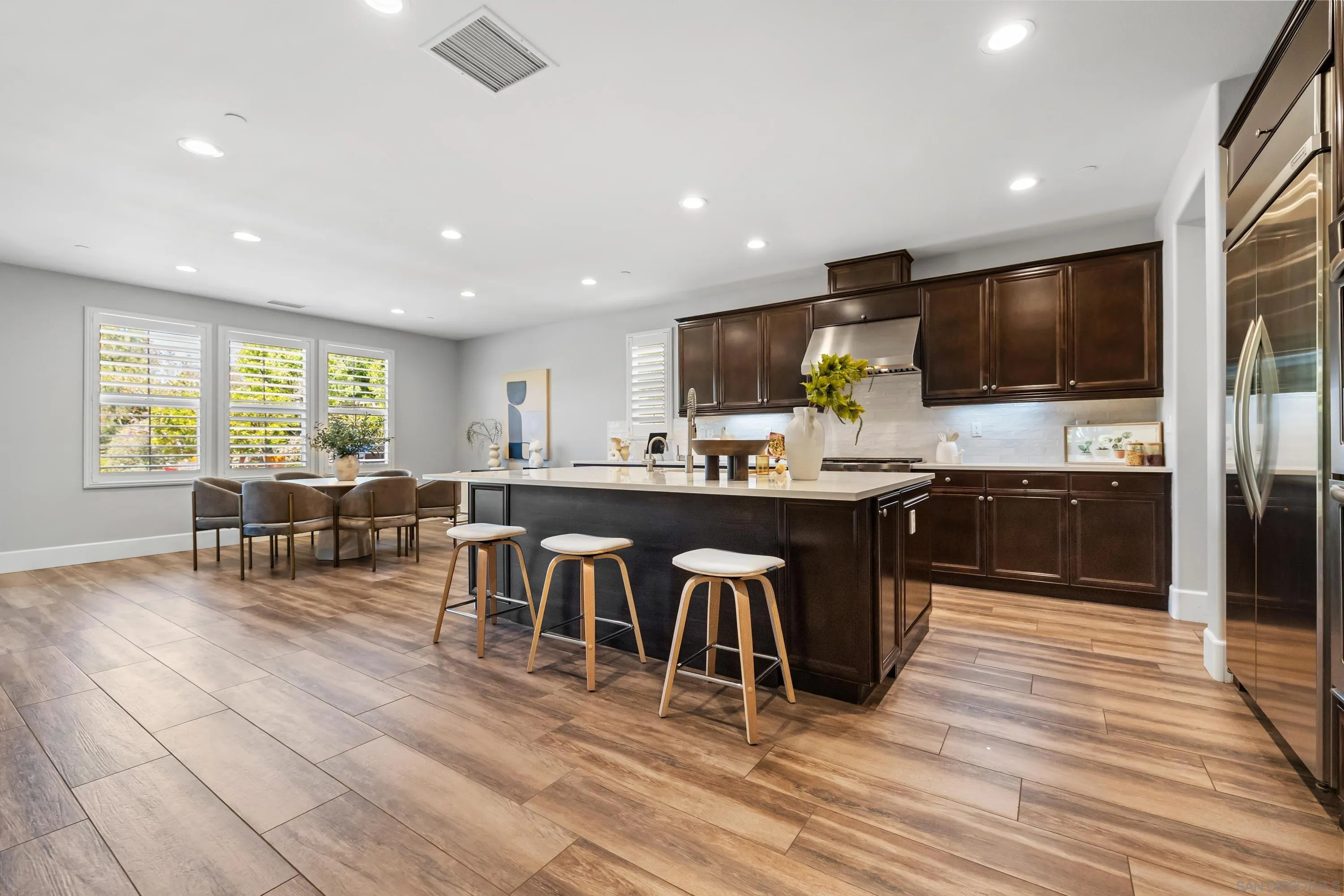 17848 Ralphs Ranch Road San Diego, CA 92127 - Photo 9 of 37 Kitchen with view to dining area