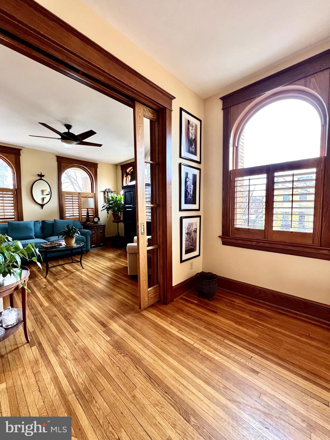 1100 E Street Northeast Washington, DC 20002 - Photo 13 of 66 DR features arched windows, plantation shutters