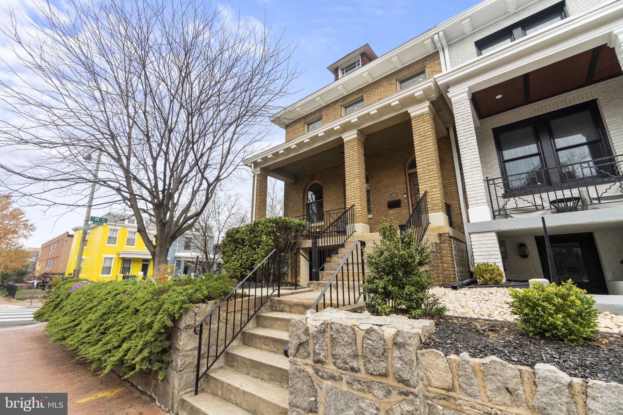 1100 E Street Northeast Washington, DC 20002 - Photo 2 of 66 Brick sidewalks bordering the historic district