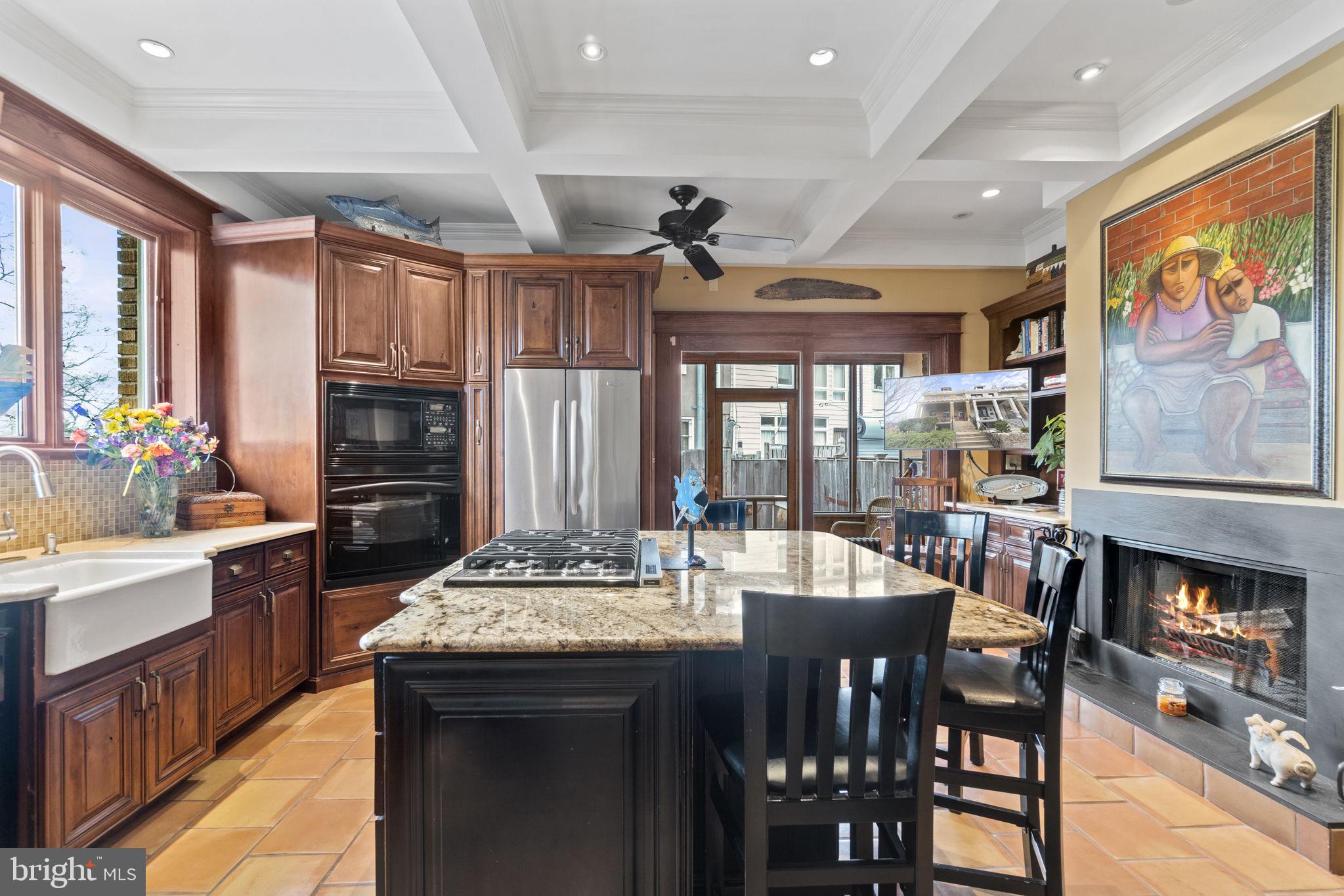 1100 E Street Northeast Washington, DC 20002 - Photo 21 of 66 Multiple cabinet additions, fireplace, wet bar,+
