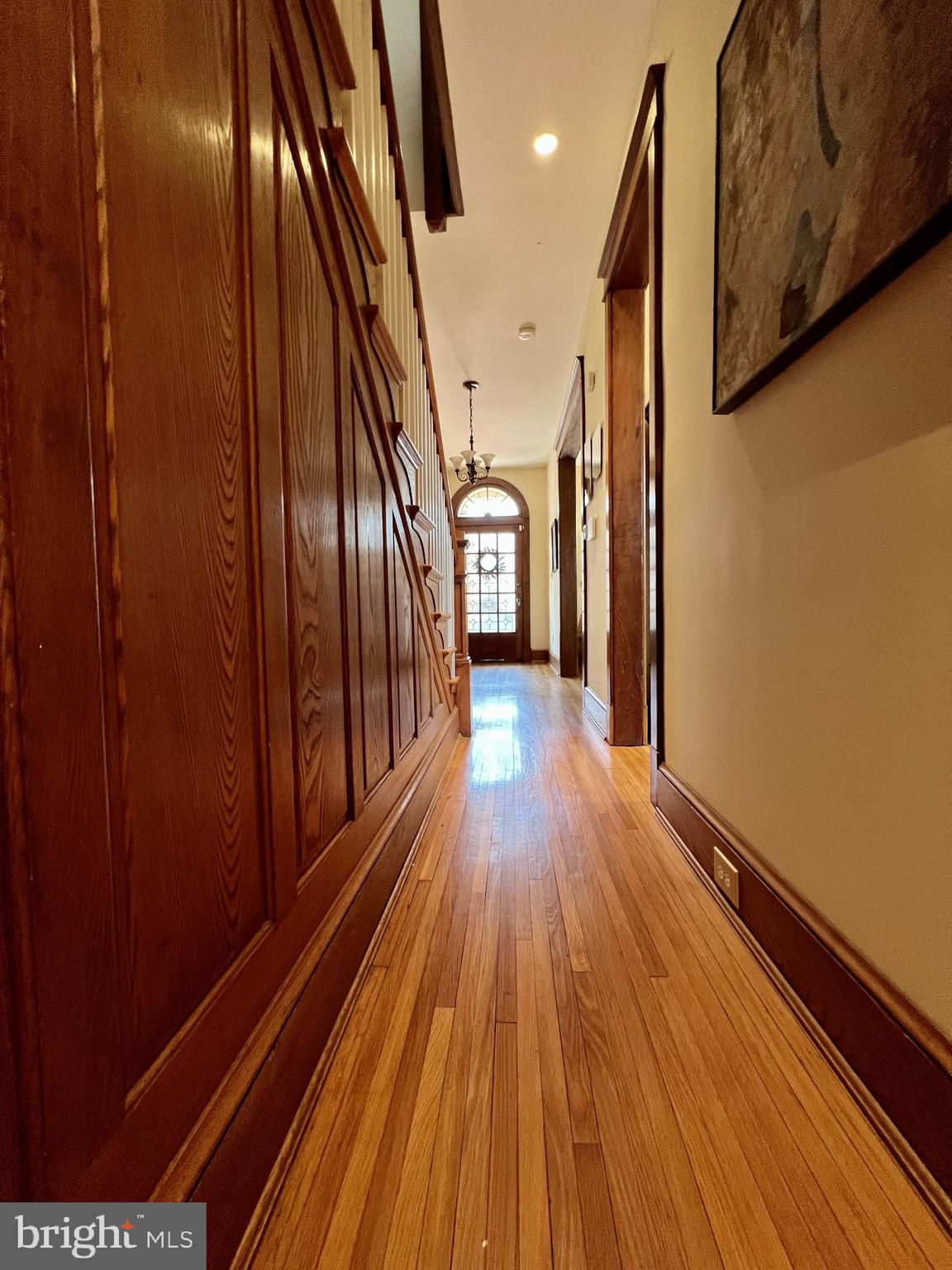 1100 E Street Northeast Washington, DC 20002 - Photo 30 of 66 Long entry hall opens to living room or 1/2bath