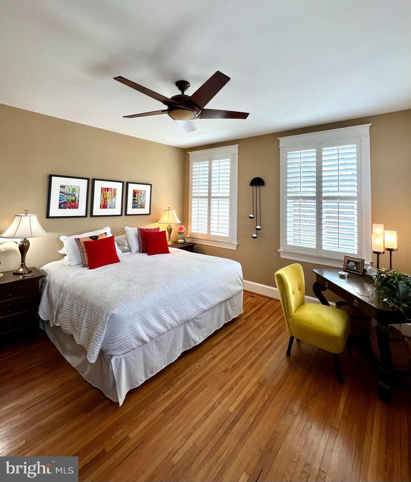 1100 E Street Northeast Washington, DC 20002 - Photo 35 of 66 Full Plantation shutters on upper level