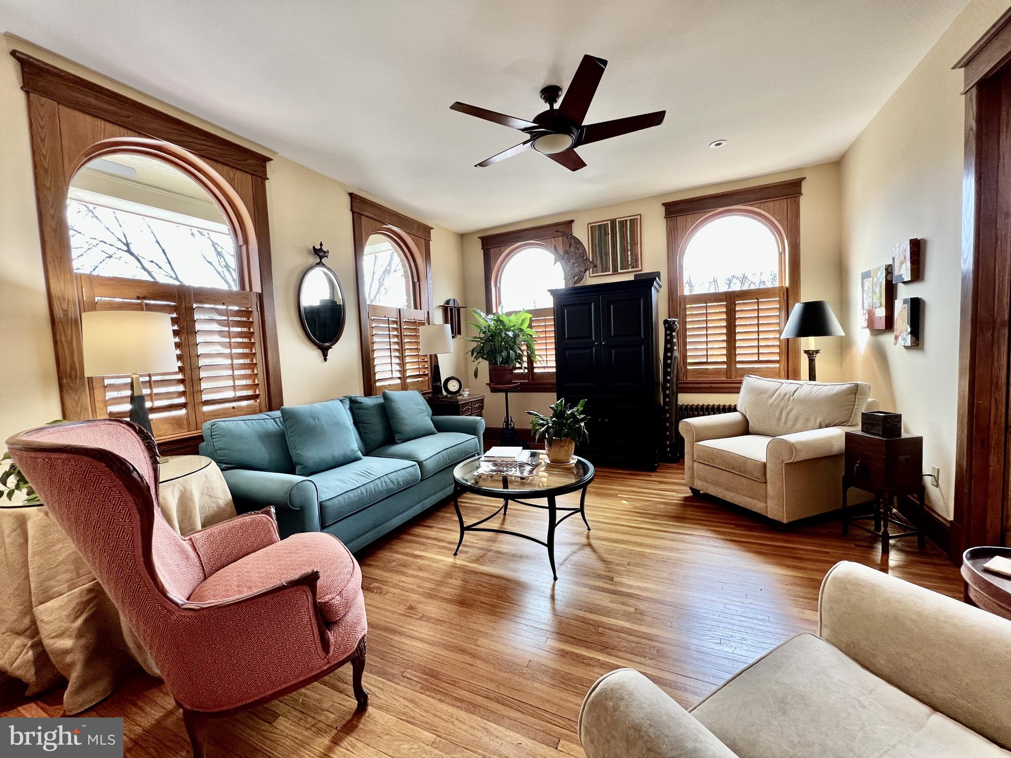 1100 E Street Northeast Washington, DC 20002 - Photo 8 of 66 Warm woodwork , comfortable oversized furniture