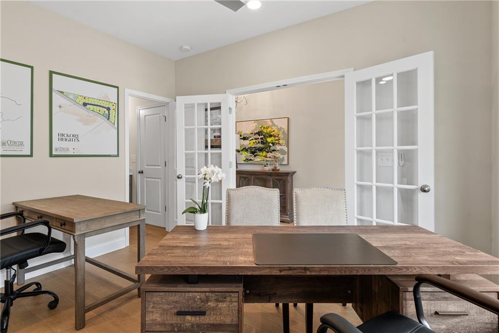 112 Bridgeview (lot 4) Way Canton, GA 30114 - Photo 8 of 45 a view of a workspace with furniture and window