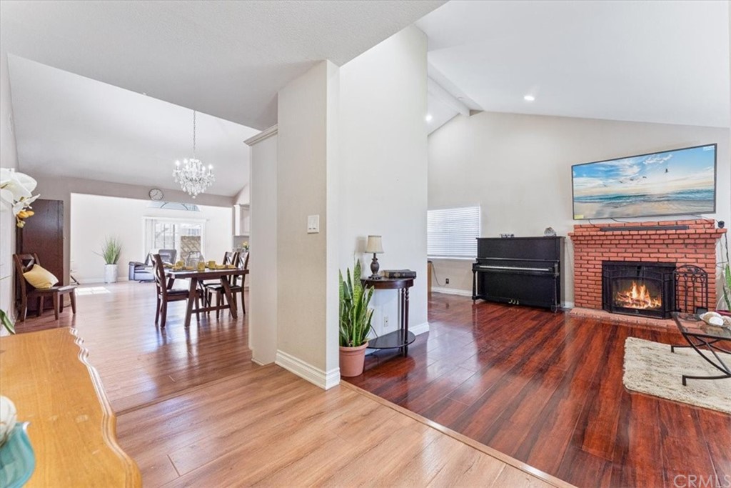 1013 London Circle Placentia, CA 92870 - Photo 14 of 45 a living room with furniture and a fireplace