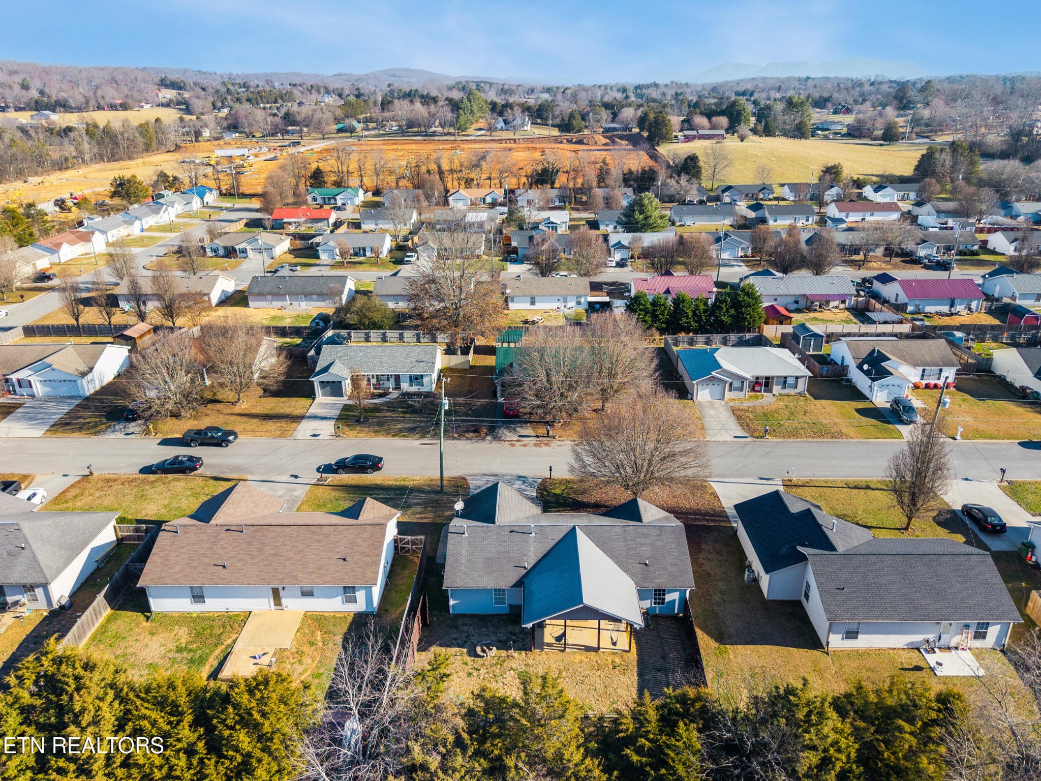 7712 Ralph Youmans Road Corryton, TN 37721 - Photo 27 of 33 an aerial view of residential houses with outdoor space