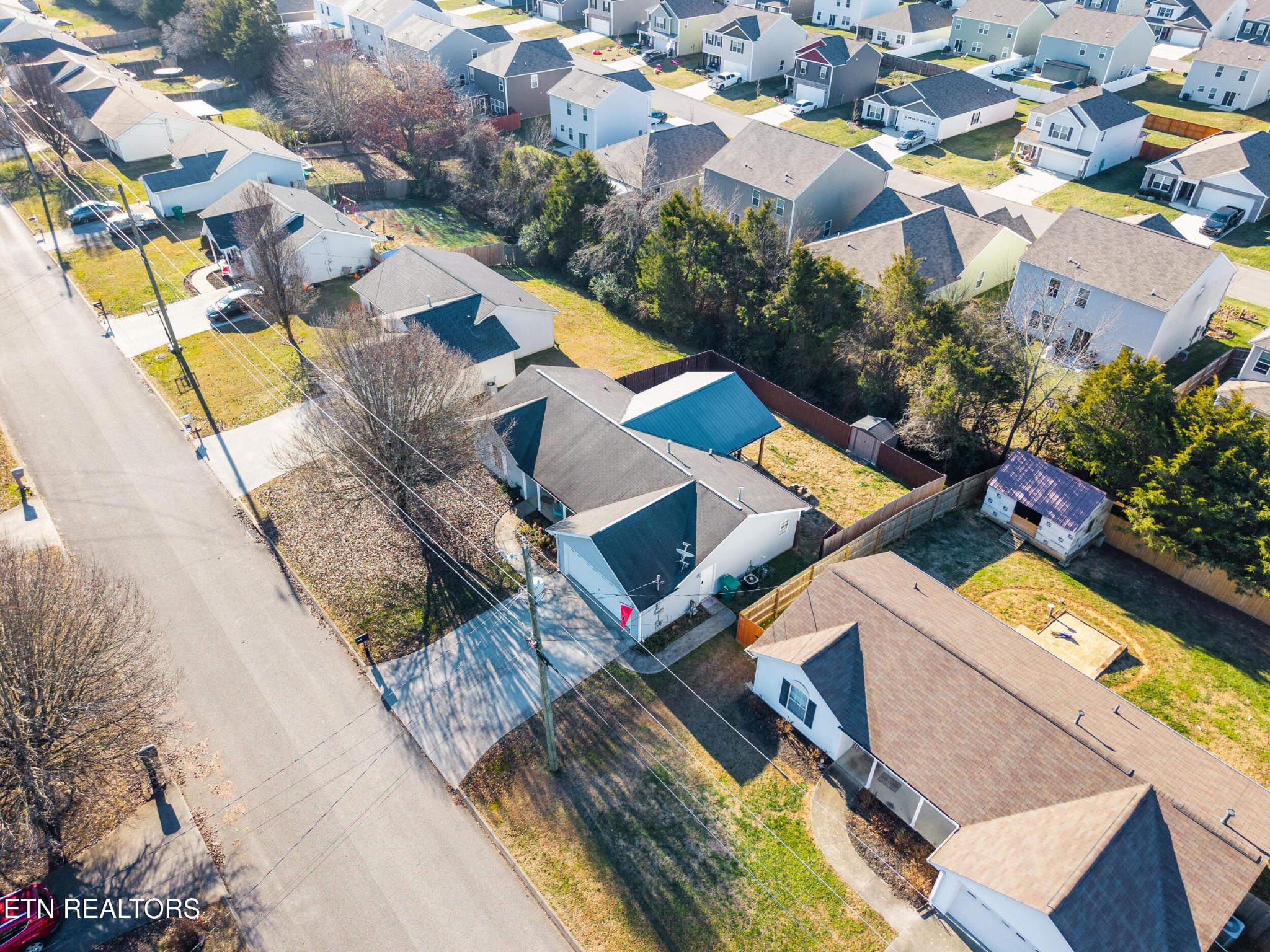 7712 Ralph Youmans Road Corryton, TN 37721 - Photo 32 of 33 an aerial view of residential houses with outdoor space