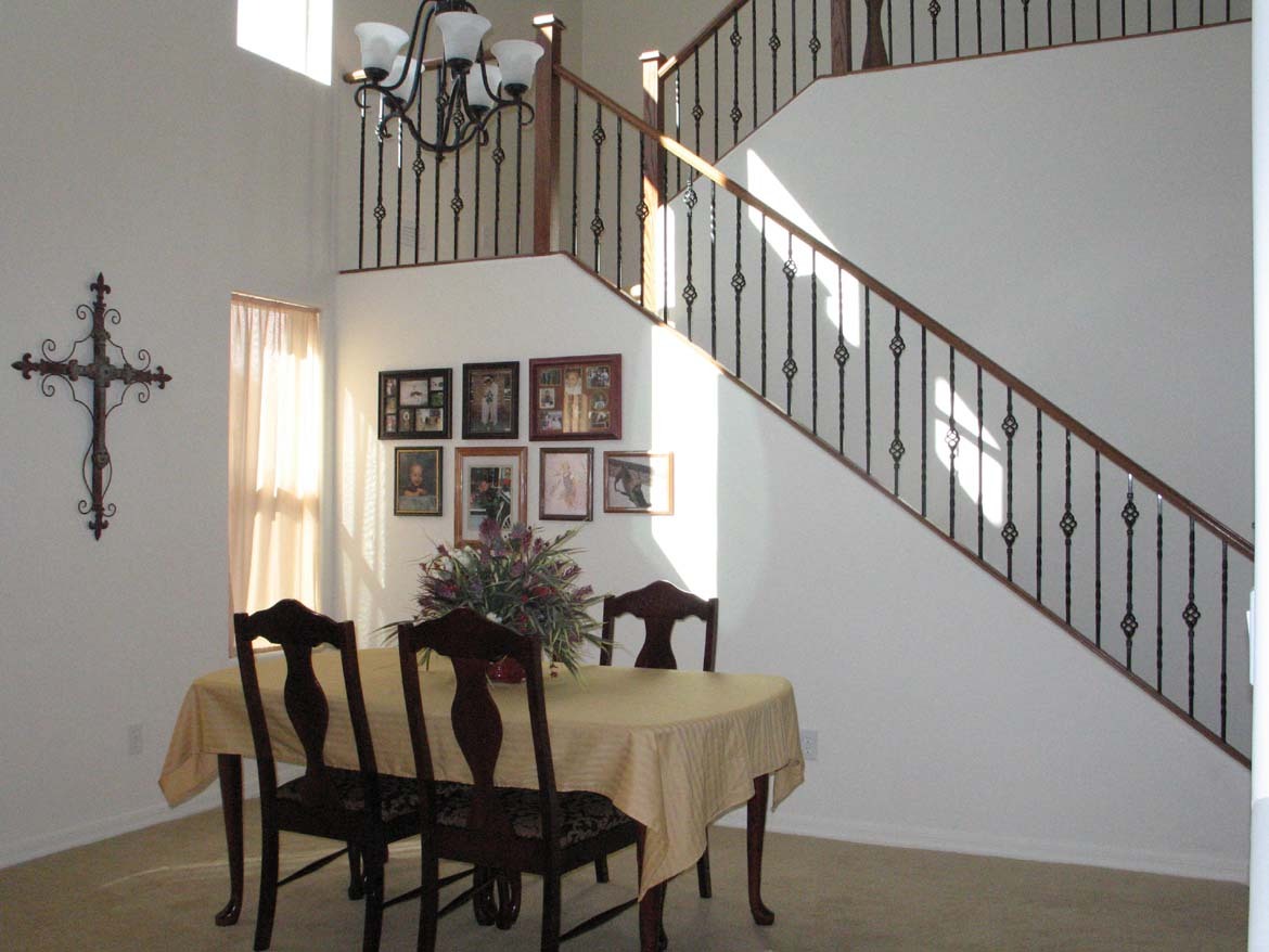 2332 West Steed Ridge Phoenix, AZ 85085 - Photo 4 of 11 Dining Room and Stairs