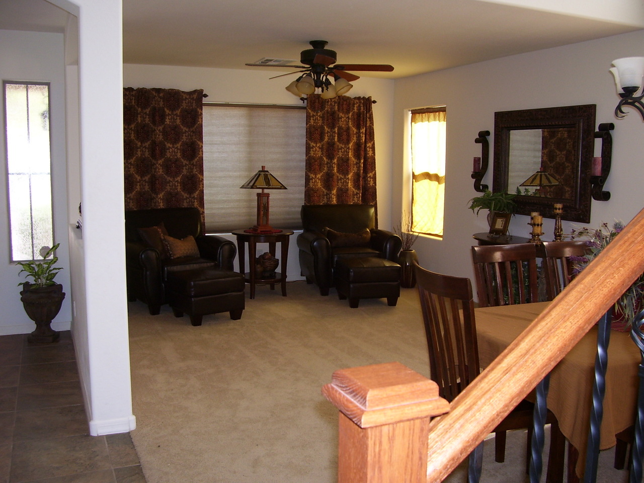 2332 West Steed Ridge Phoenix, AZ 85085 - Photo 5 of 11 Living Room and Dining Room