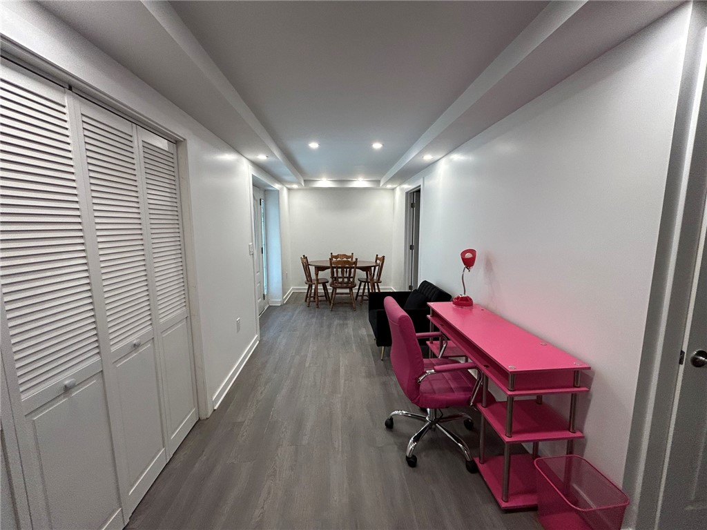 767 Latta Road Greece, NY 14612 - Photo 27 of 34 In-Law Hallway to Walk-Out and Office