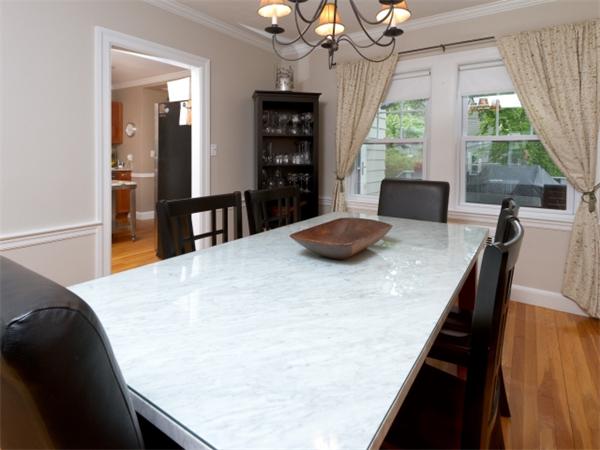 7 Sunnybank Road Boston, MA 02132 - Photo 8 of 18 a view of a dining room with furniture and a large window