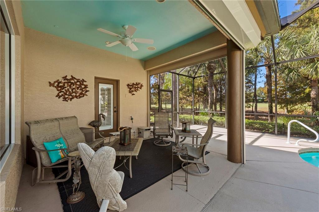 20042 Buttermere Court Estero, FL 33928 - Photo 33 of 47 a view of a dining room with furniture window and outside view