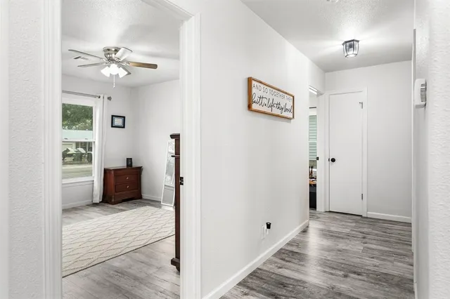 a view of a livingroom with a furniture