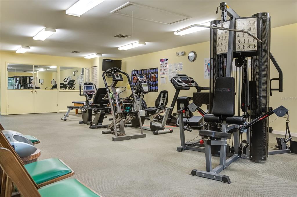 600 Carriage House Lane, Unit 201 Nokomis, FL 34275 - Photo 20 of 23 a view of a room with gym equipment