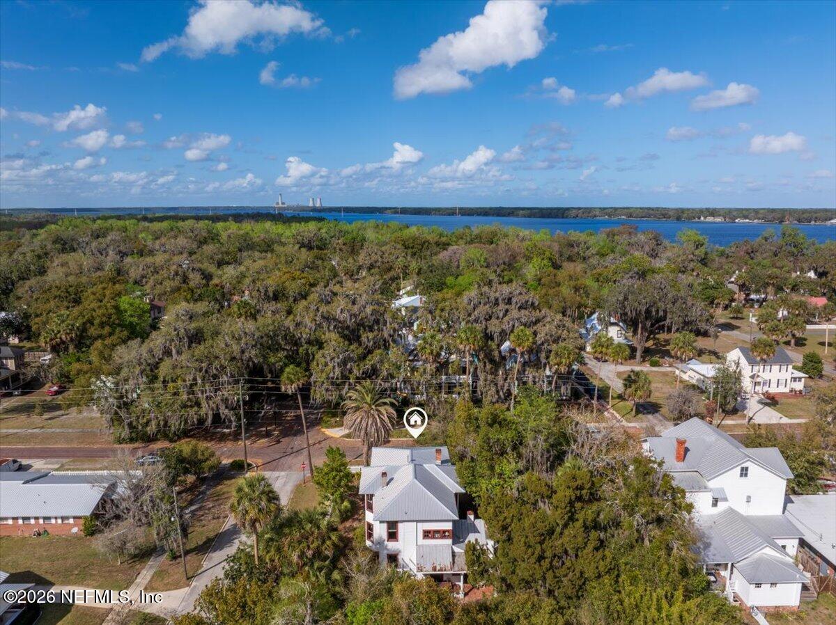 223 Madison Street Palatka, FL 32177 - Photo 58 of 60 an aerial view of a house with a yard