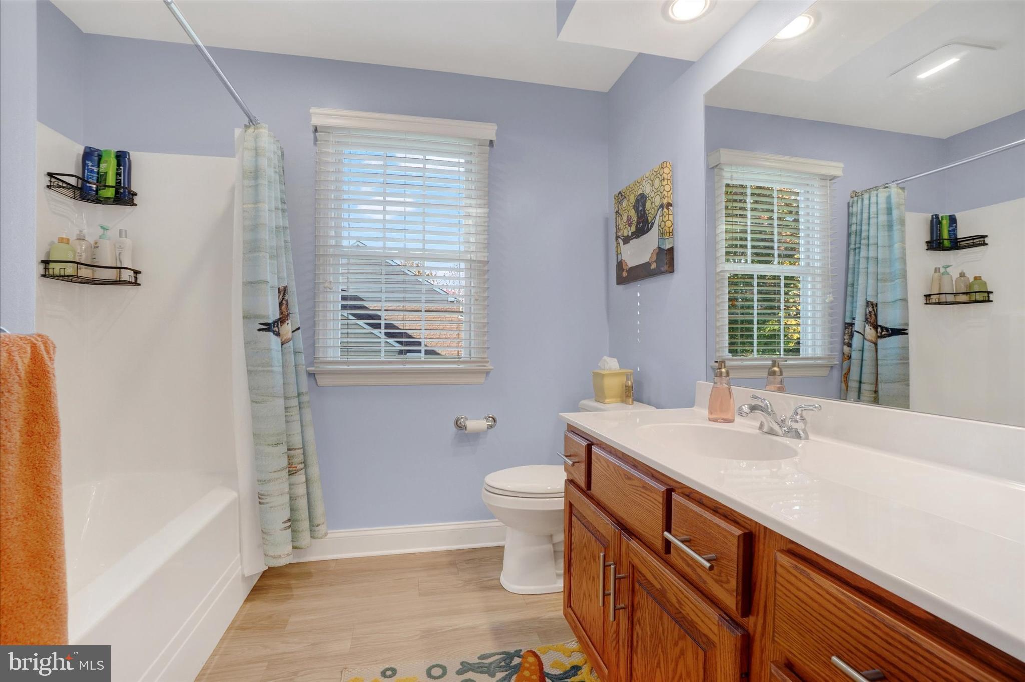 657 Campbell Road York, PA 17402 - Photo 16 of 30 a bathroom with a sink a toilet and shower