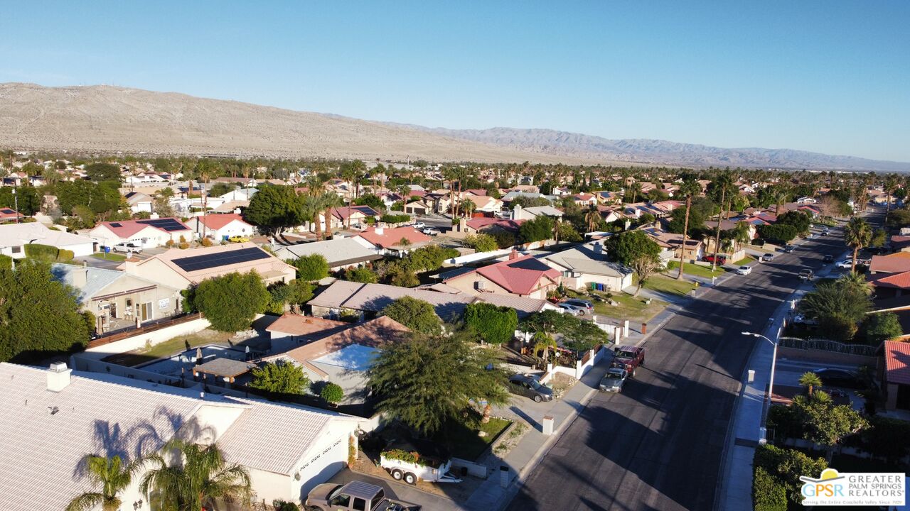 68120 Empalmo Road Cathedral City, CA 92234 - Photo 5 of 10 an aerial view of residential houses with outdoor space