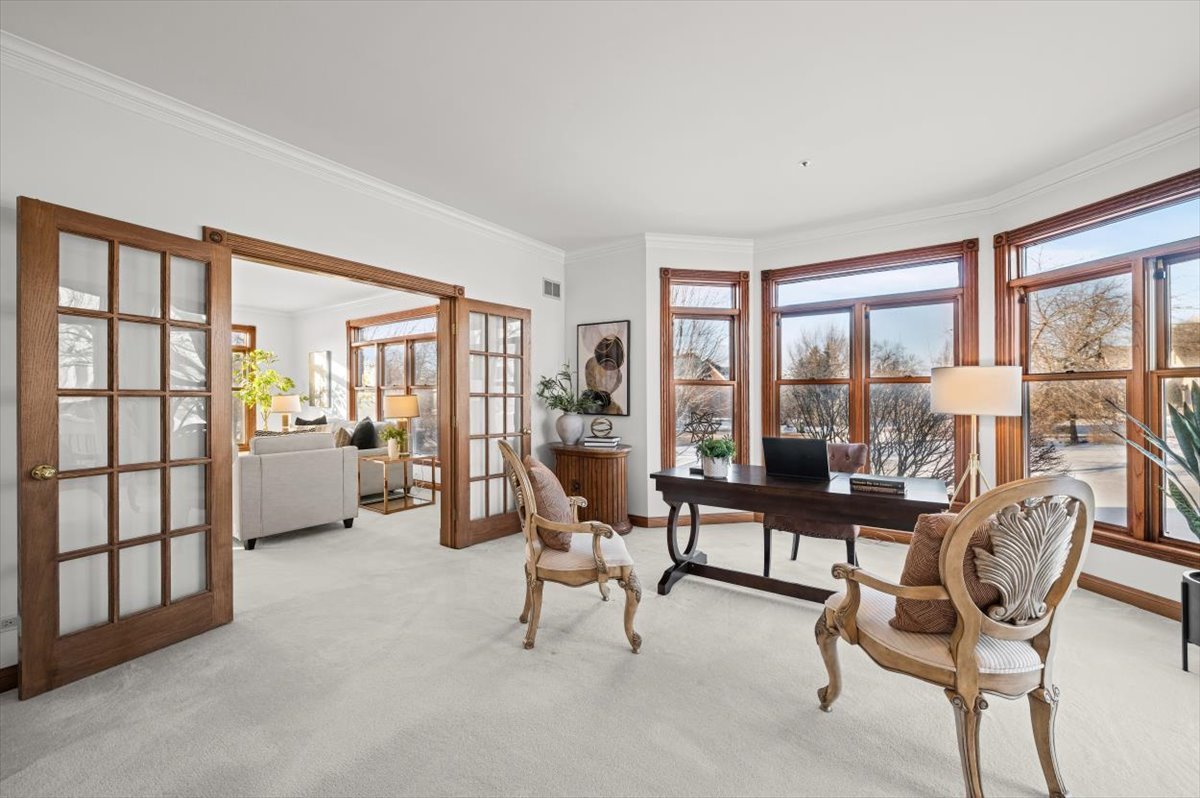 4588 Pamela Court Long Grove, IL 60047 - Photo 15 of 59 a living room with furniture and a large window