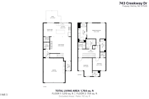 $375,000 | 743 Creekway Drive, Fuquay-Varina, NC 27526
