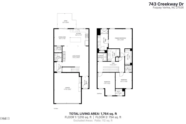 $375,000 | 743 Creekway Drive, Fuquay-Varina, NC 27526