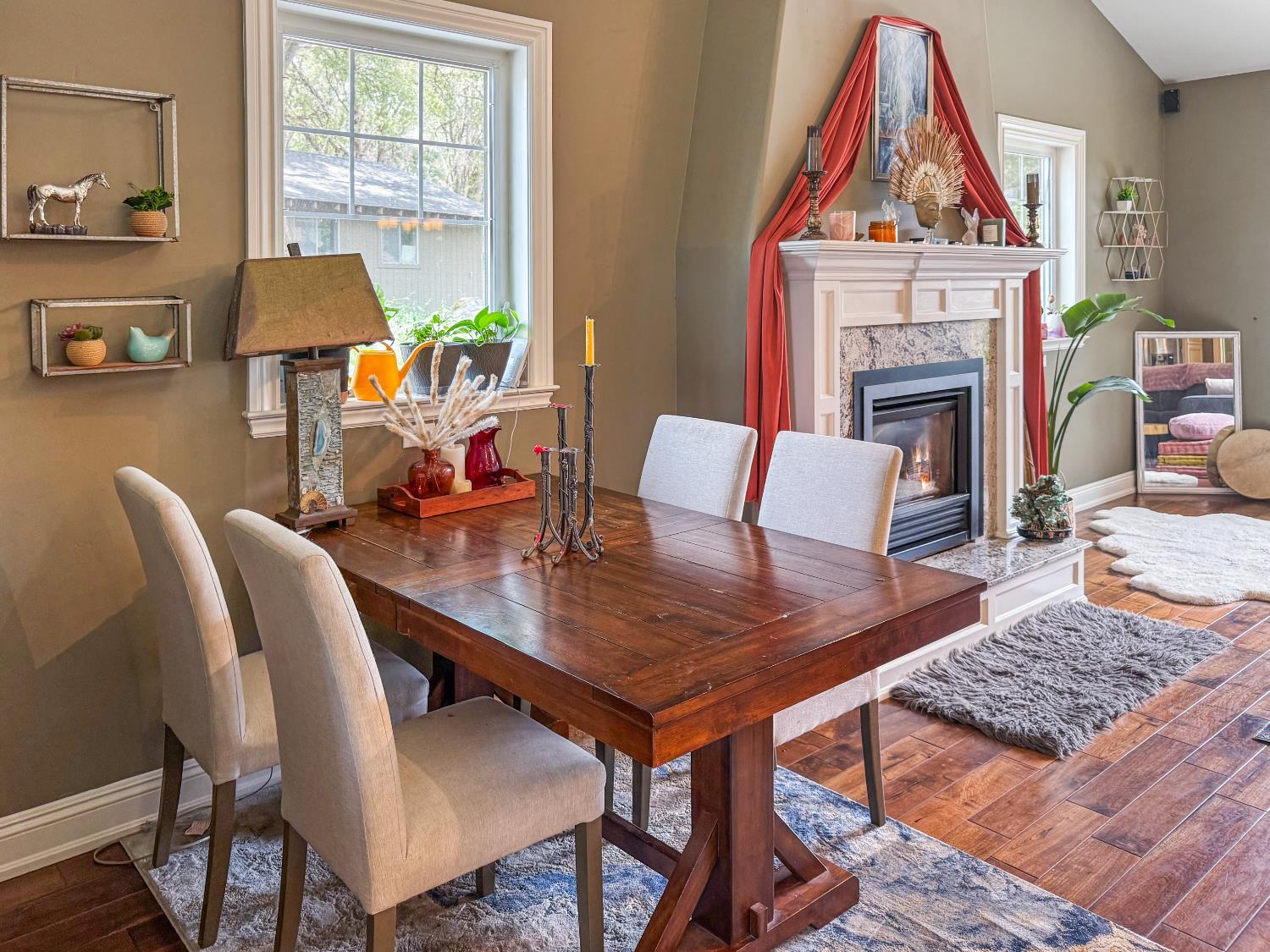 15655 Rough And Ready Highway Rough and Ready, CA 95975 - Photo 14 of 48 a living room with furniture and a fireplace
