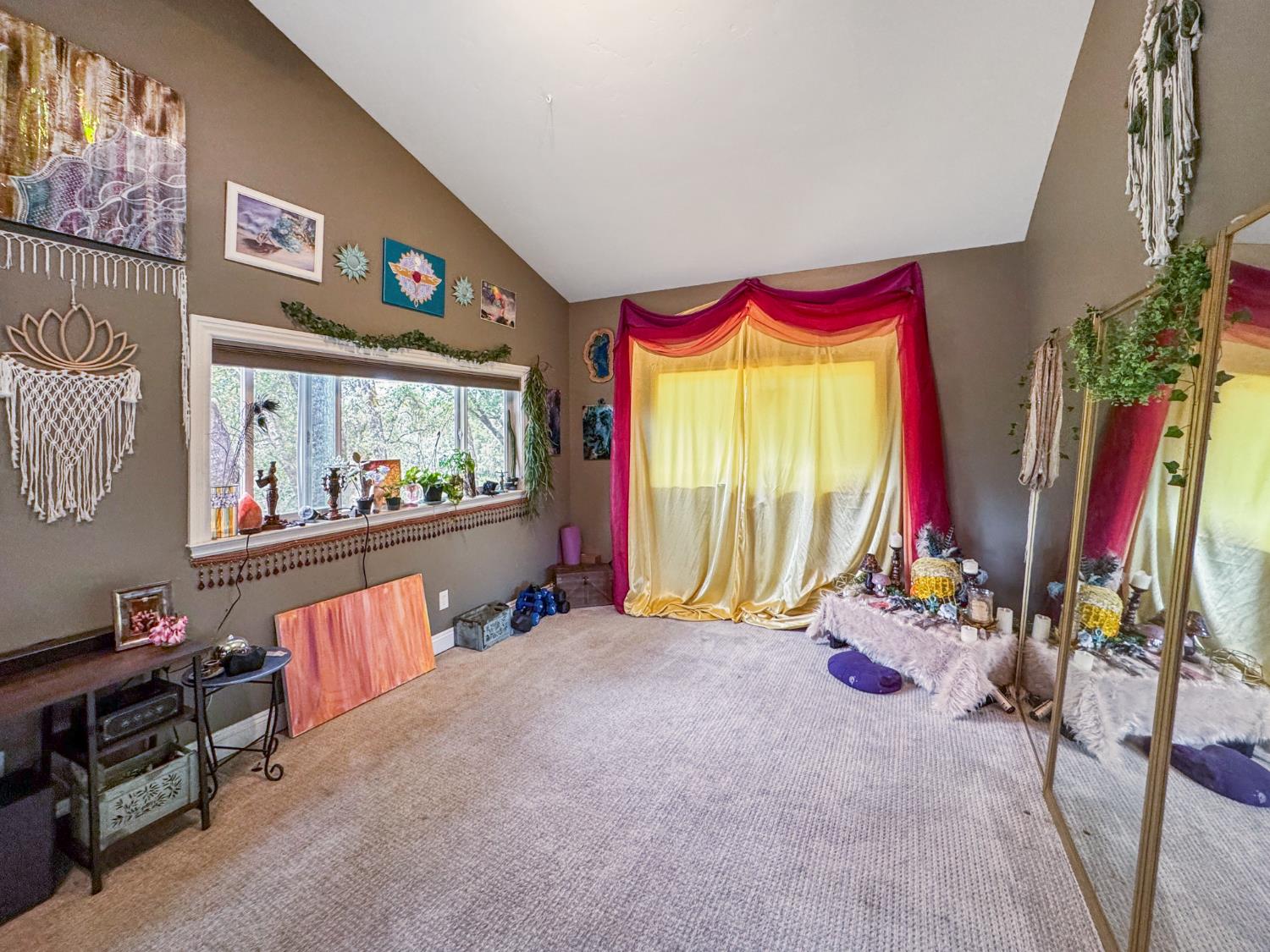 15655 Rough And Ready Highway Rough and Ready, CA 95975 - Photo 19 of 48 a view of game room with window and furniture