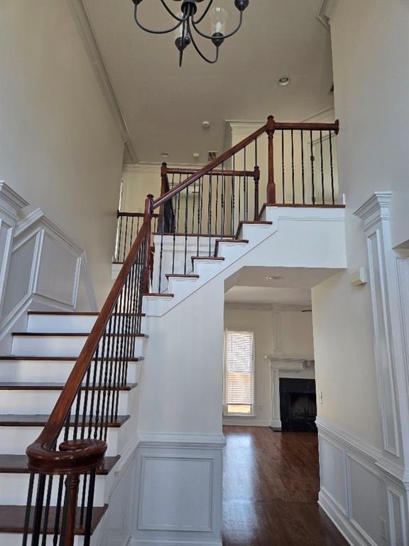 465 Young James Circle Stockbridge, GA 30281 - Photo 12 of 45 a view of entryway and hall with wooden floor
