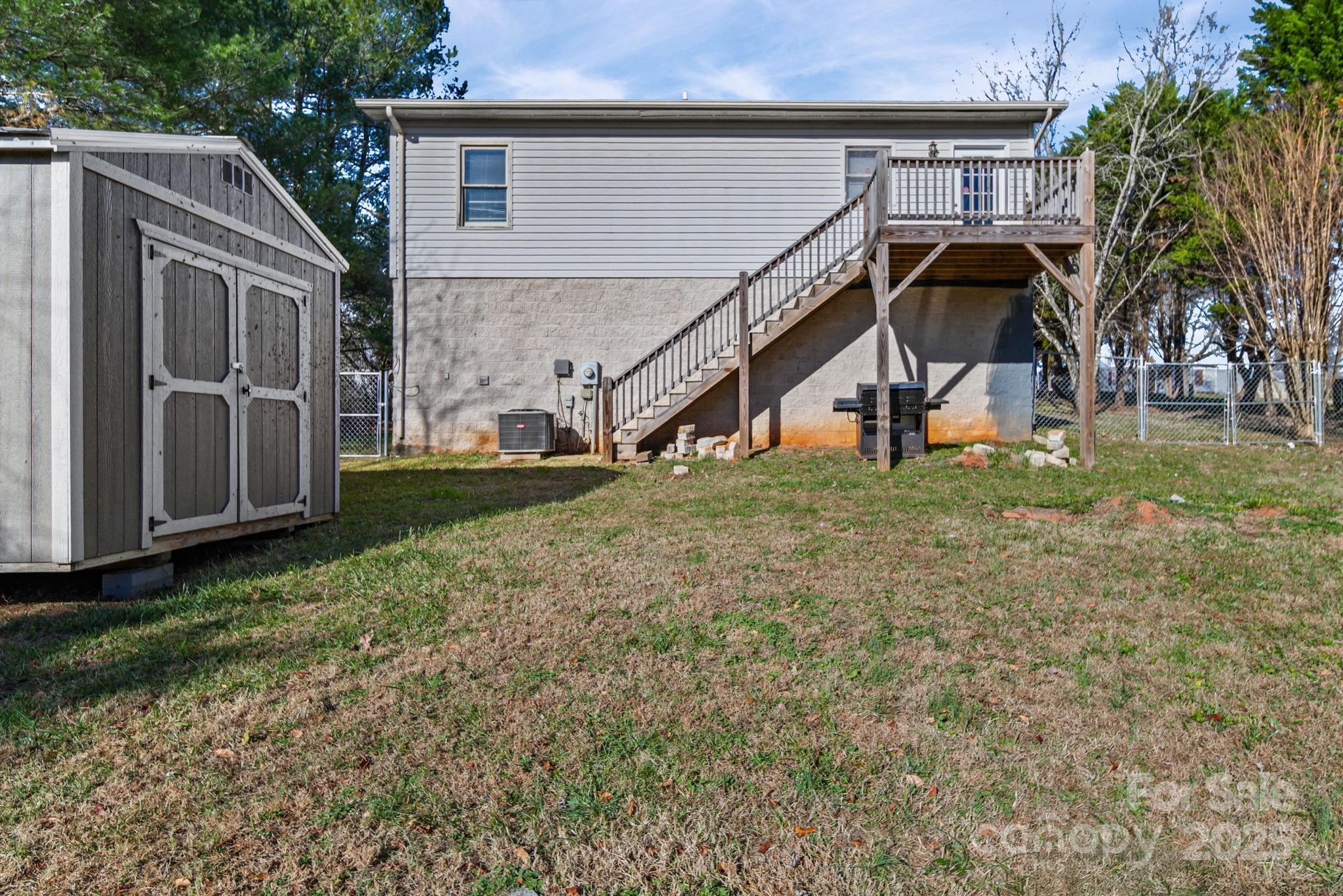3405 Clarks Chapel Road Lenoir, NC 28645 - Photo 3 of 25 a view of outdoor space with deck and yard