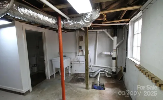 a close view of sliding door