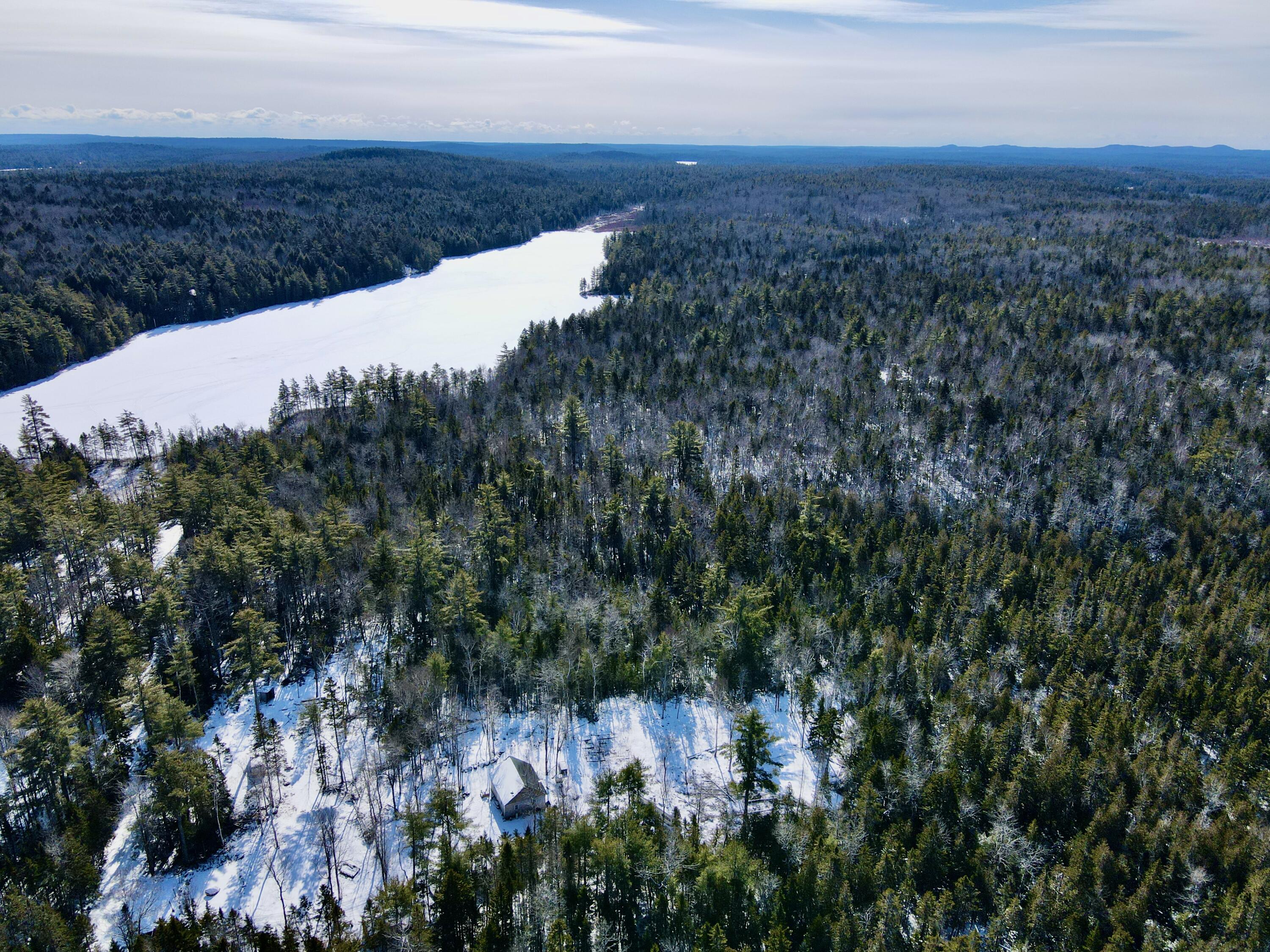 608 Deer Haven Road Wesley, ME 04686 - Photo 29 of 37 Aerial