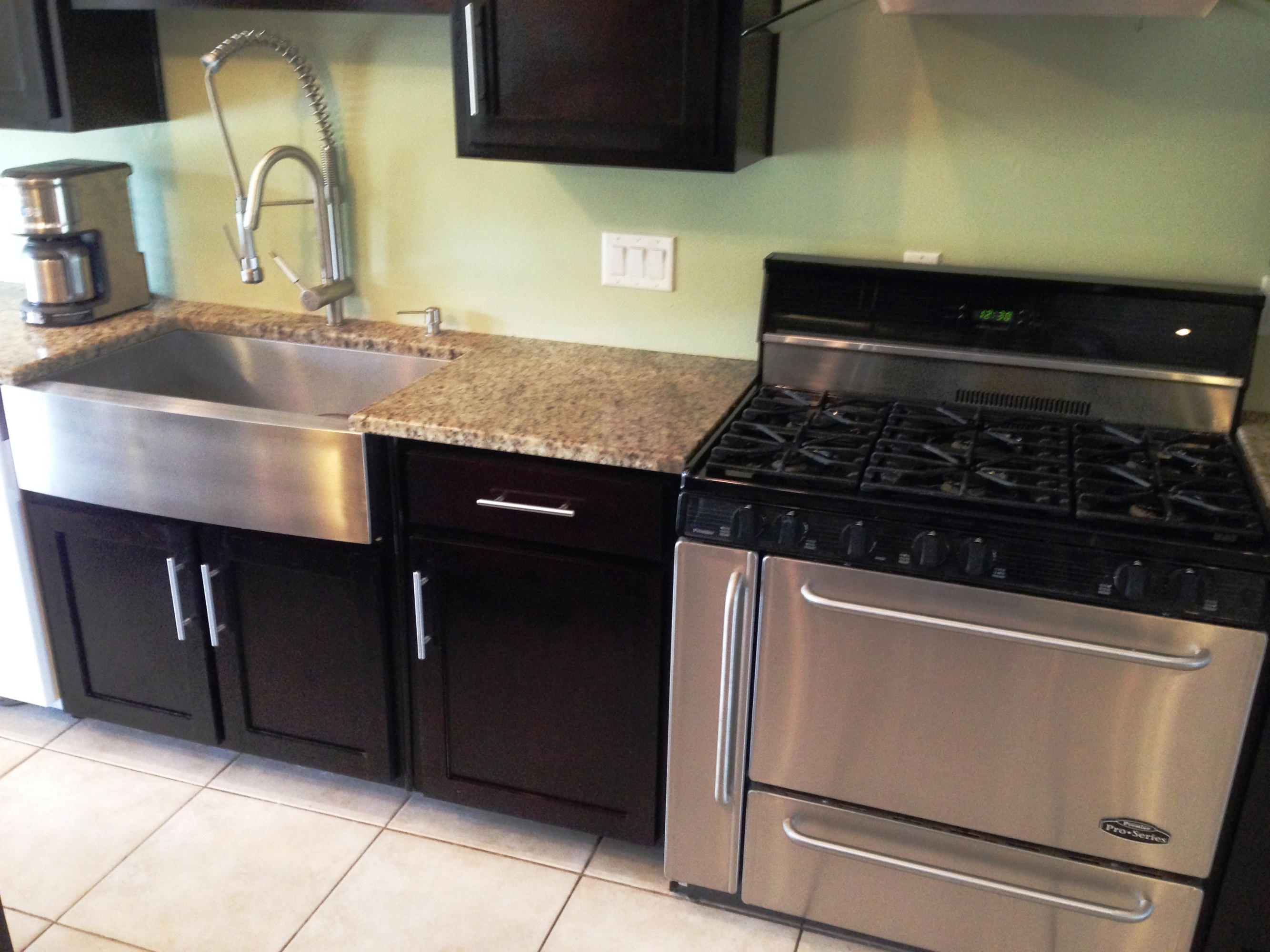 449 Ridge Road Santa Rosa Beach, FL 32459 - Photo 22 of 60 a close view of a sink and a stove