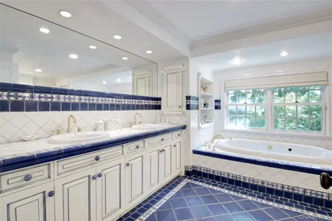 a very nice looking dining room with a table and chairs