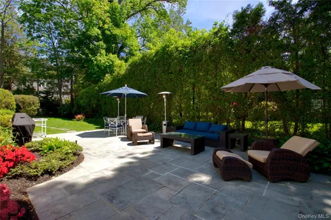 a view of green field with trees