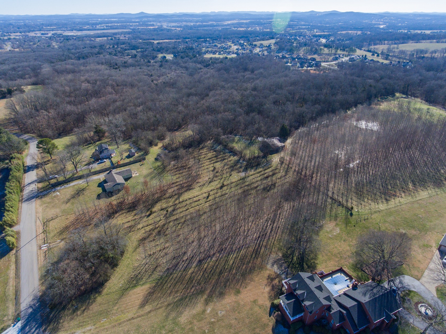 5 Bethlehem Road Lebanon, TN 37087 - Photo 2 of 3 an aerial view of a house with a mountain