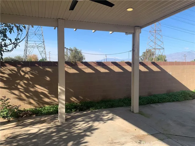 a view of a street sign