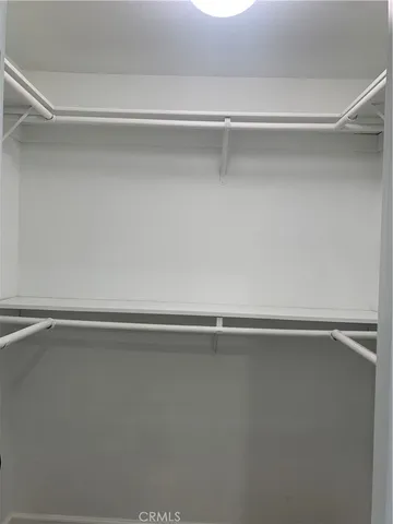 a close view of closet