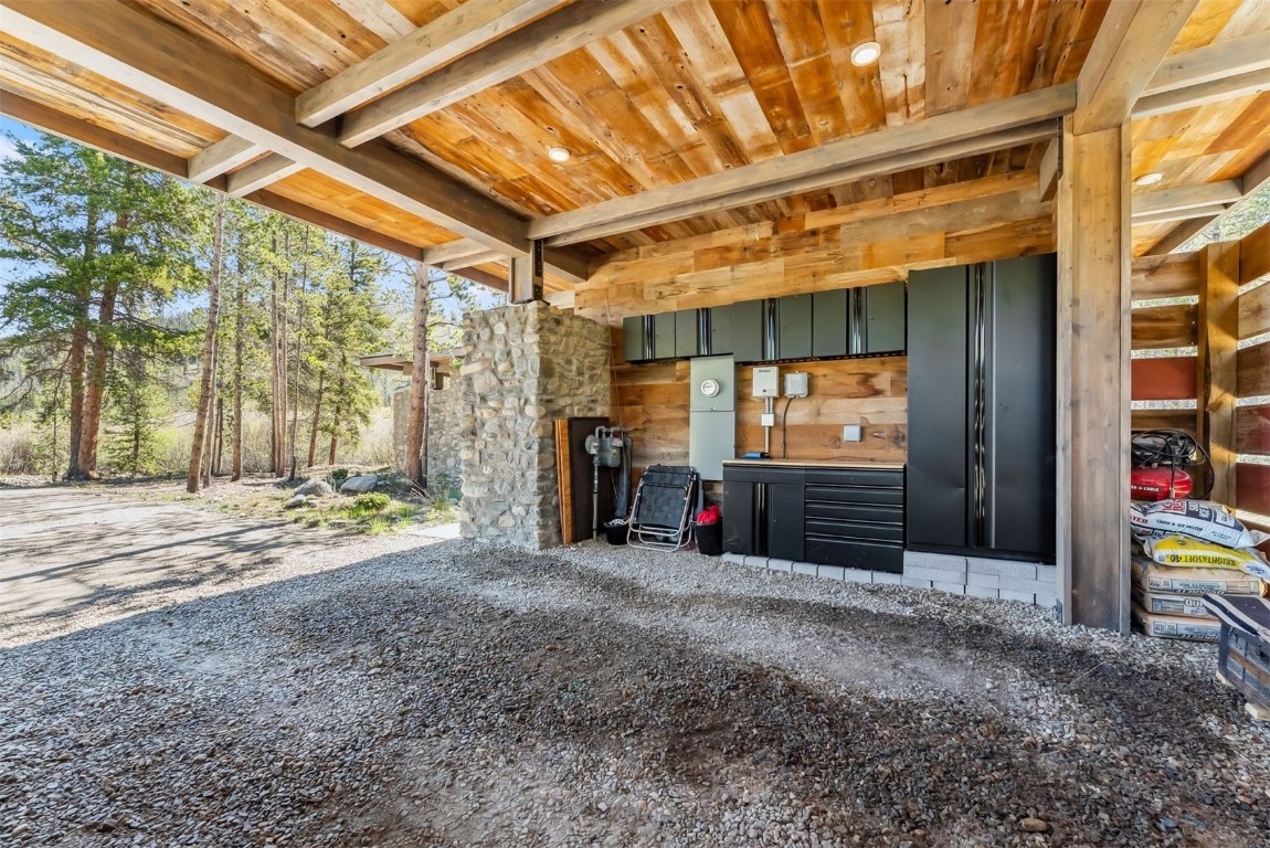 2383 Tiger Road Breckenridge, CO 80424 - Photo 39 of 43 Covered Carport with storage