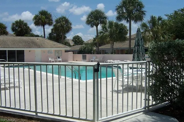 a balcony view with a garden