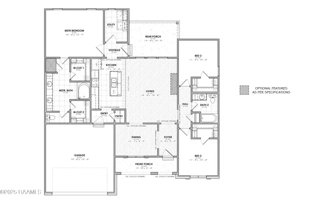 $287,000 | 201 Carreras Lane, Maurice, LA 70555