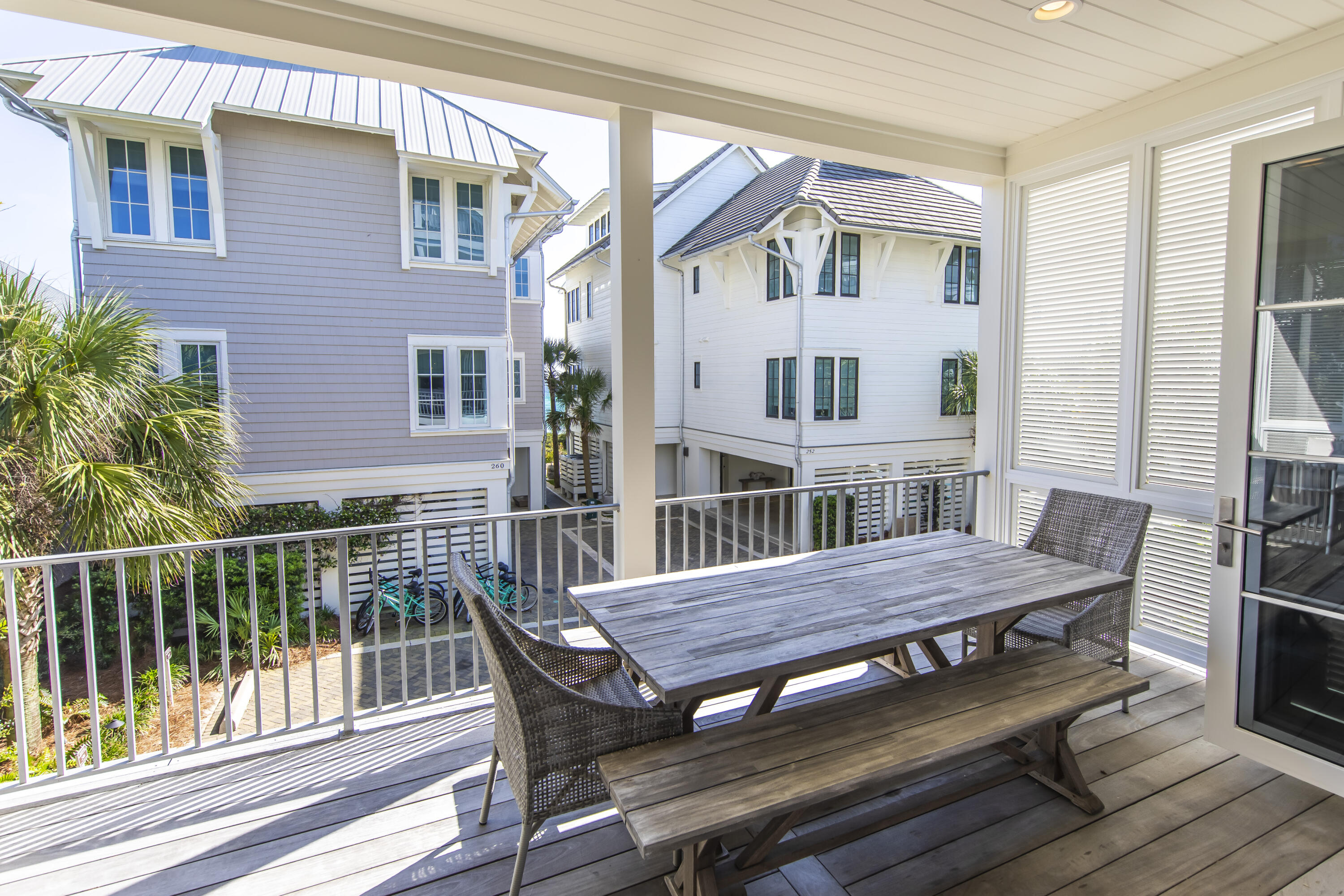 286 Winston Lane Inlet Beach, FL 32461 - Photo 12 of 49 1st Level Porch Dining