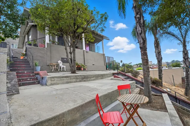 a view of outdoor space and patio