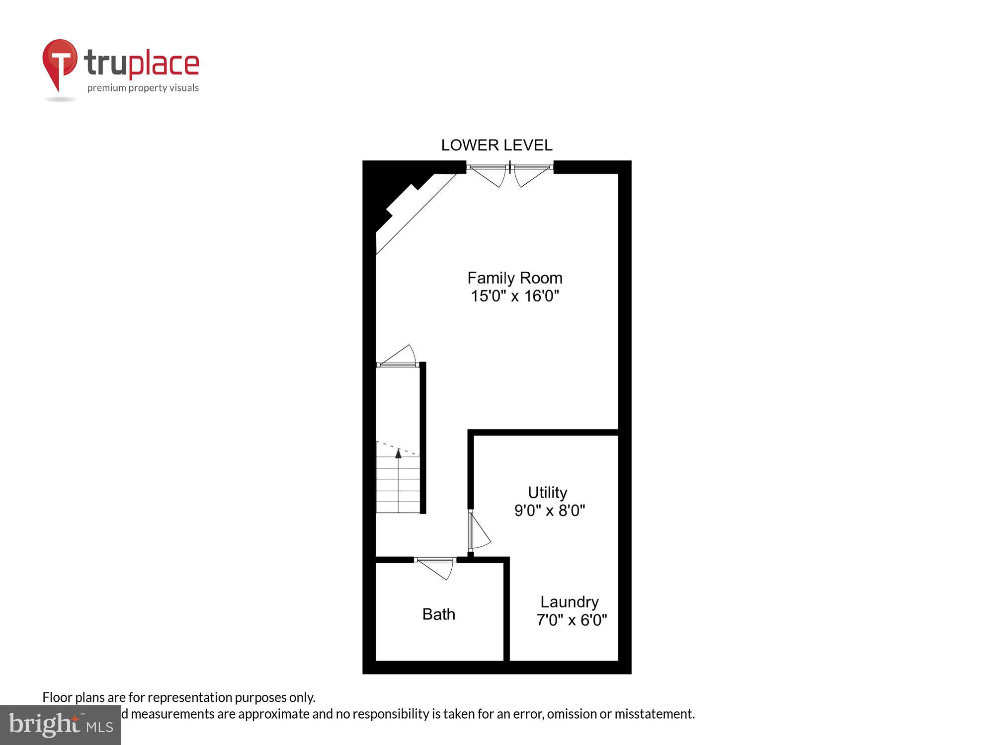 1939 Belmont Ridge Court Reston, VA 20191 - Photo 34 of 39 Lower level floor plan-detailed.